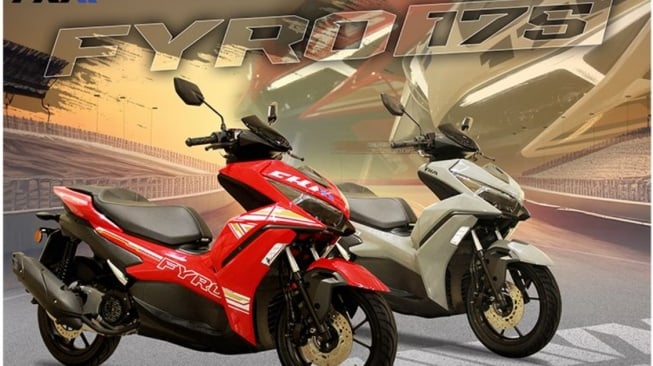 FKM Fyro 175, kembaran Yamaha Aerox bermesin besar (FKM)