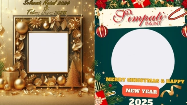 55 Twibbon Natal Estetik 2024 Gratis Langsung Diunggah di Media Sosial