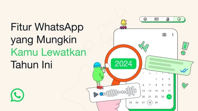 Fitur-fitur WhatsApp sepanjang 2024