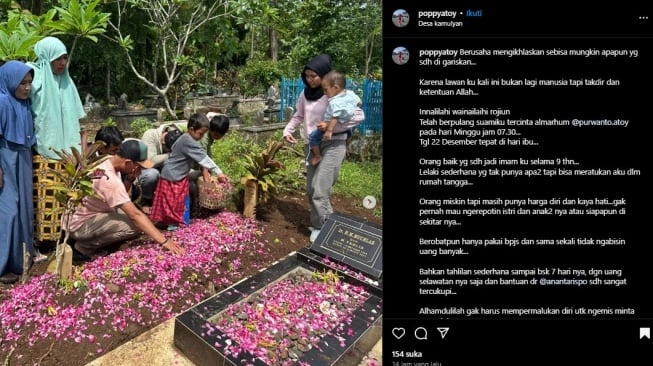 Postingan ibu Fico Fachriza. [Instagram]