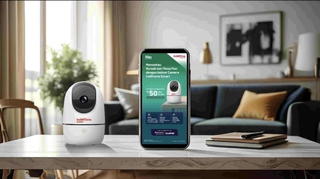 IndiHome Smart Camera. [Telkomsel]