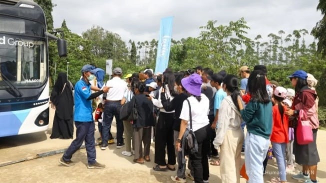 IKN Banjir Pengunjung saat Natal, 15 Ribu Unduhan Baru Aplikasi IKNOW Dicatat