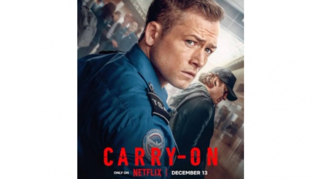 Review Film Carry-On: Ketegangan Natal di Tengah Ancaman Racun Biologis