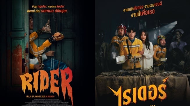 Sinopsis Film 'Rider', Horor Komedi Thailand yang Dibintangi Mario Maurer