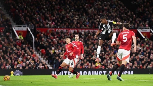 Manchester United dibuat malu oleh Newcastle United dihadapan pendukung mereka di Stadion Old Trafford. [Instagram]