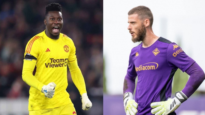 Perbandingan Statistik Andre Onana vs David De Gea Musim Ini, Man United Menyesal Nggak Nih?