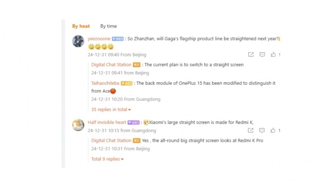 Penggunaan layar pada HP Xiaomi. [Xiaomitime]