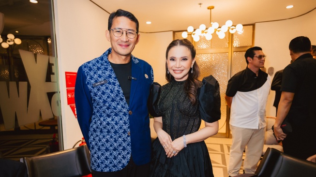 Rossa dan Sandiaga Uno. [Instagram]