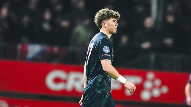 Pemain keturunan Indonesia milik FC Utrecht, Ole Romeny. [Dok. Instagram/@oleromeny]
