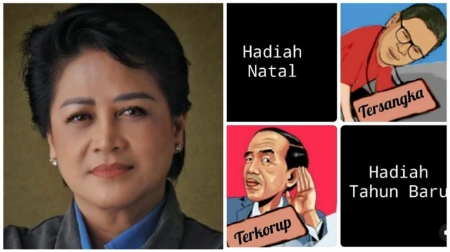 Connie Bakrie Unggah Meme Sindir Jokowi: Rebut Kemenangan dari Mulyono!