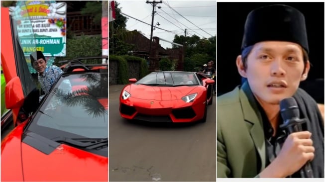 Siapa Pemilik Lamborghini yang Dinaiki Gus Iqdam? Sang Pendakwah Tak Takut Dicibir Naik Supercar