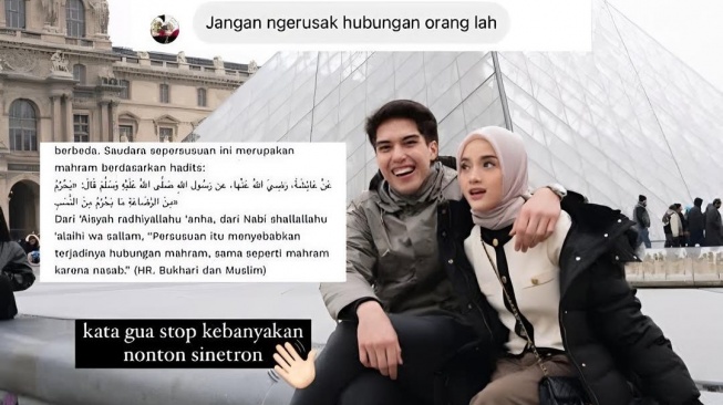 Diandra Marsha dituduh rusak El Rumi dan Syifa Hadju. (Instagram/diandramarsha)