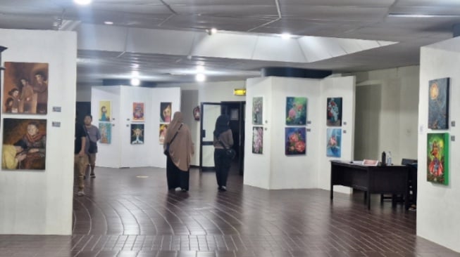 Lintas Batas Komunitas Gelar Pameran Seni Rupa di Museum Monjali