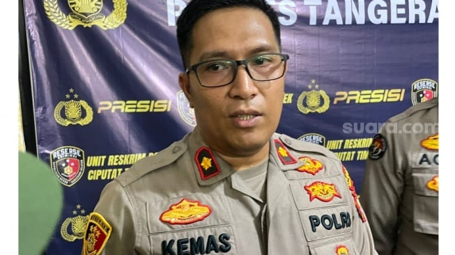 Kapolsek Ciputat Timur Kompol Kemas Arifin. [Wivy Hikmatullah/Suara.com]