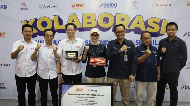 Kolaborasi Bulog - Sampoerna Retail Community Perkuat Jaringan Distribusi Pangan Berkualitas dengan Harga Terjangkau