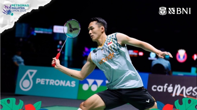 Malaysia Open 2025: Jonatan Christie Terhenti di Babak 32 Besar