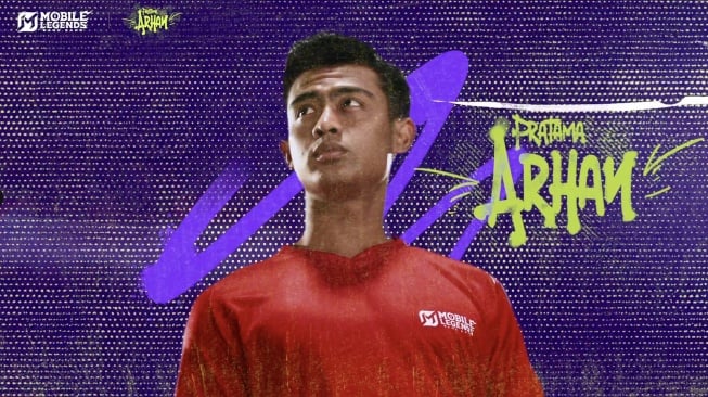 Pemain Timnas Indonesia Pratama Arhan Tampil di Mobile Legends