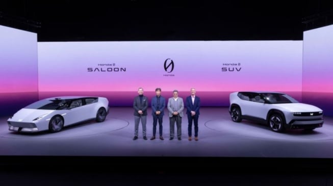 Honda 0 Series yang diperkenalkan pada ajang CES 2025. (ANTARA/Ho-Honda)