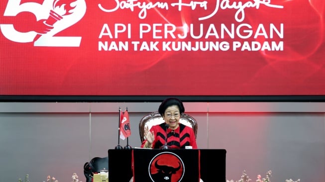 Buka Pidato HUT PDIP ke-52, Megawati Berterima Kasih kepada Prabowo yang Cabut TAP MPRS No 33