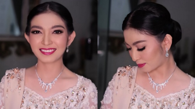 Pakai Kebaya dengan Penampilan Glamor, Kalung Berlian Selvi Ananda Tuai Perdebatan