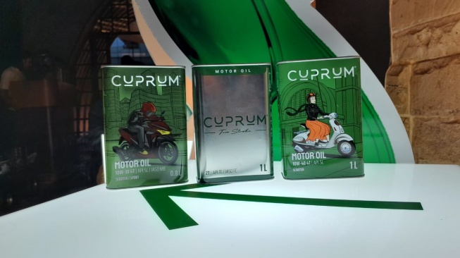 Cuprum Hadirkan Varian Pelumas untuk Skuter Bermesin Kecil Hingga Motor Klasik di Indonesia