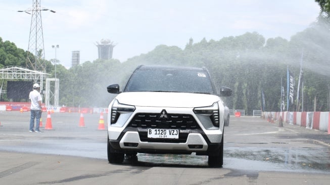 Mitsubishi XForce Ultimate DS dibekali dengan teknologi keselamatan canggih Diamond Sense. [Dok MMKSI]