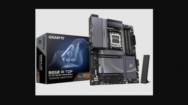 Gigabyte B850 AI TOP. [Gigabyte] 