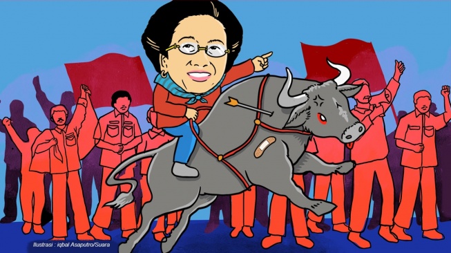 Senam Politik Megawati di Era Perburuan Banteng