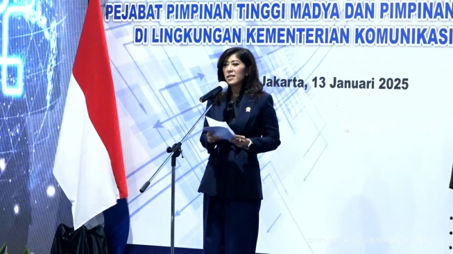 Meutya Hafid Resmi Lantik Pejabat Baru Kementerian Komdigi, Ini Daftarnya