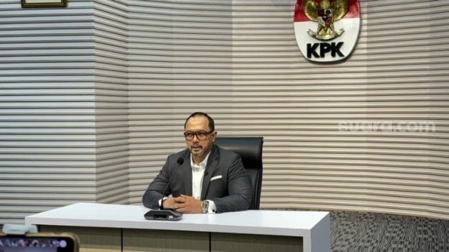 Juru Bicara KPK Tessa Mahardhika. (Suara.com/Dea)