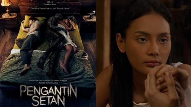 Sinopsis dan Fakta Pengantin Setan, Film Erika Carlina Tayang Hari ini