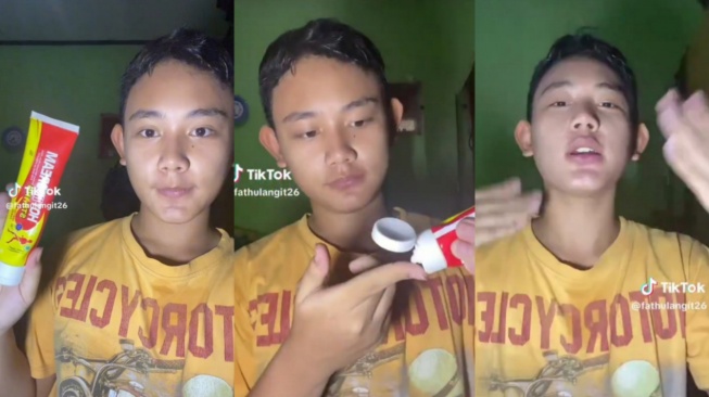 Viral Remaja di TikTok Pakai Produk Rumah Tangga hingga Krim Analgesik untuk Skincare: Netizen Sebut Konten Berbahaya!