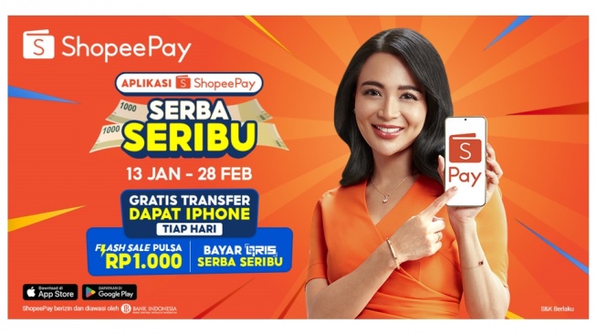 Yuk, Mulai Tahun Baru dengan Hemat: Nikmati Promo Serba Seribu di Aplikasi ShopeePay!