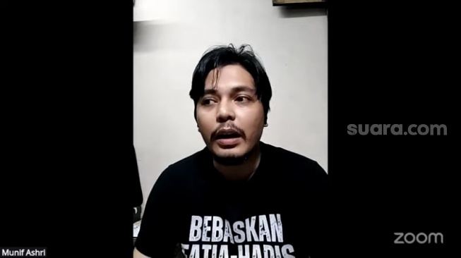 LSJ UGM, Munif Ashri. (tangkapan layar/Kayla Nathaniel Bilbina)