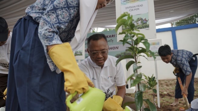 Tingkatkan Edukasi Energi Bersih, PGN Buat SMPN 34 Depok Jadi Sekolah Energi Berdikari