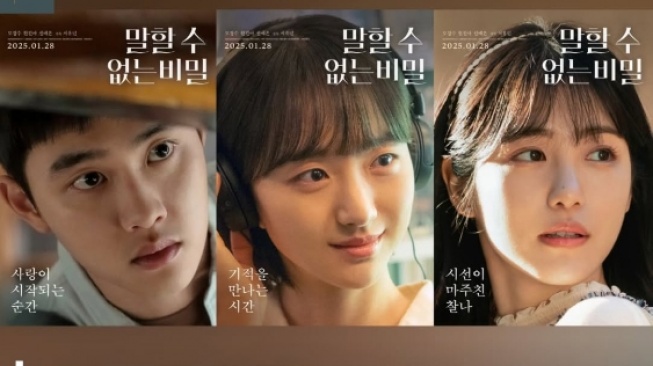 Rilis Poster, Film Secret: Untold Melody Kenalkan 3 Karakter Pemeran Utama