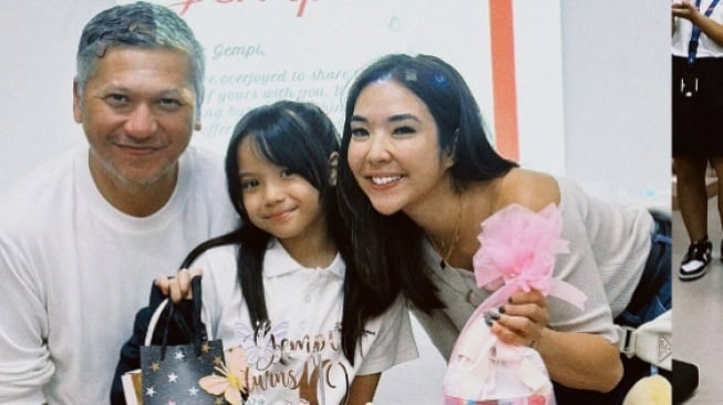 Gading Marten, Gempita Nora Marten, dan Gisella Anastasia (Instagram/@gadiiing)