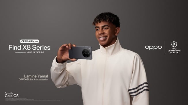 Lamine Yamal Resmi Didapuk Jadi Brand Ambassador Oppo