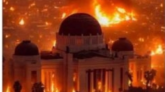 CEK FAKTA: Masjid Tidak Terbakar di Tengah Kebakaran Los Angeles