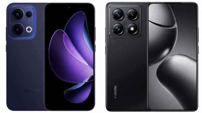 Perbandingan Spesifikasi OPPO Reno13 5G vs Xiaomi 14T Pro, Pilih Mana?