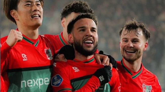 Calvin Verdonk Cetak Gol Roket,  NEC Nijmegen Bantai Fortuna Sittard 4-1