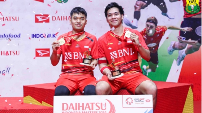 Juara Bertahan Indonesia Masters, Leo/Daniel Tutup Kesempatan Hattrick