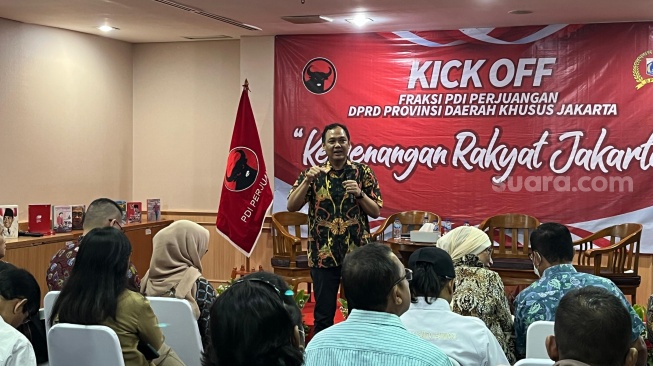 Anggota Tim Transisi Pramono-Rano, Nirwono Joga. (Suara.com/Fakhri)