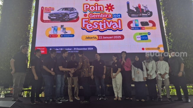 Taktik Telkomsel Ikat Loyalitas Pelanggan, Tercatat Lebih dari 6 Juta Orang Partisipasi Poin Gembira Festival