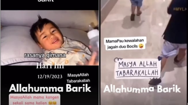 Paula Verhoeven ungkap rasa rindu ke-2 putranya (Instagram)