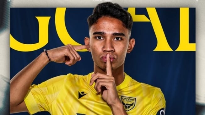 Fantastis! Marselino Ferdinan Cetak Brace, Oxford United Pesta 6 Gol [x.com/AcademyOUFC]