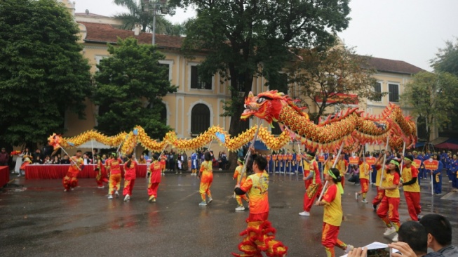 Isra Miraj dan Cap Go Meh Bersatu di Malang, Barongsai Jadi Simbol Harmoni