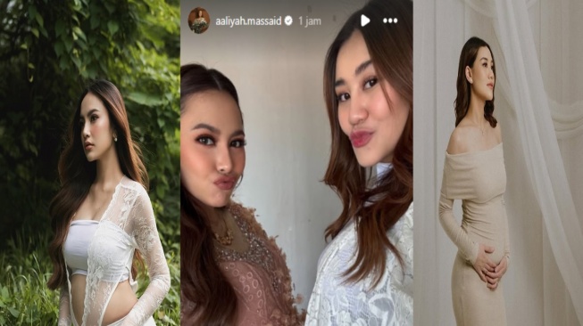 Alliyah Massaid dan Mahalini (Instagram)