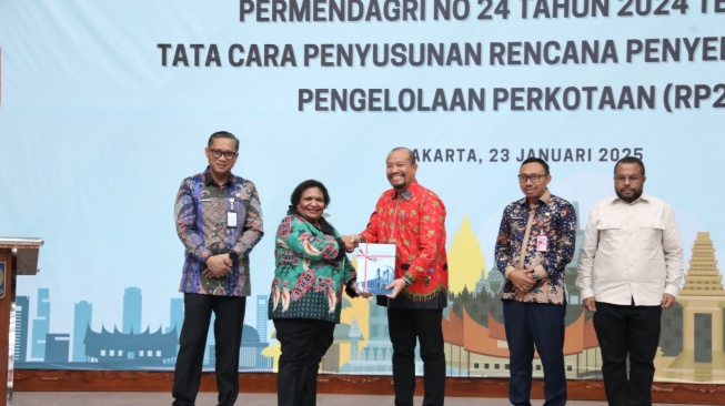 Launching Permendagri Nomor 24 Tahun 2024, Wamendagri Ribka: Solusi Wujudkan Pembangunan Perkotaan yang Terintegrasi