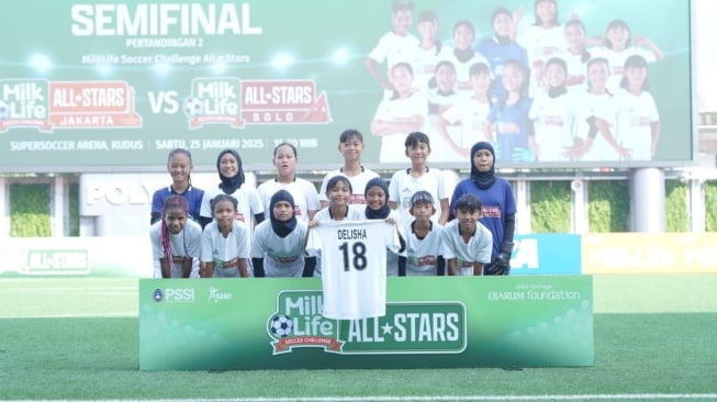 Kuda Hitam! Tim All-Stars Solo Melaju ke Final MilkLife Soccer Challenge All-Stars